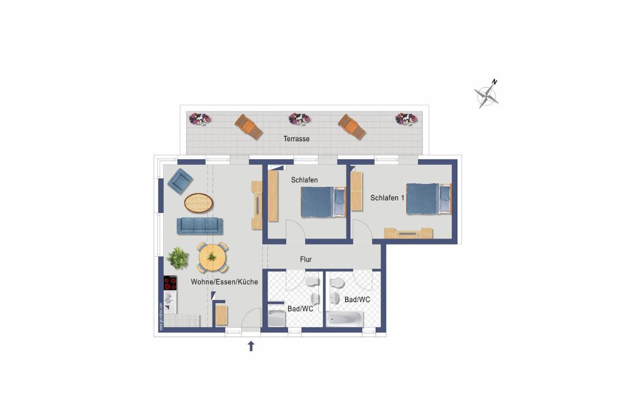 Ferienwohnung (59c) Haus Seven Seas - Indik Ostseebad Heringsdorf Exterior foto